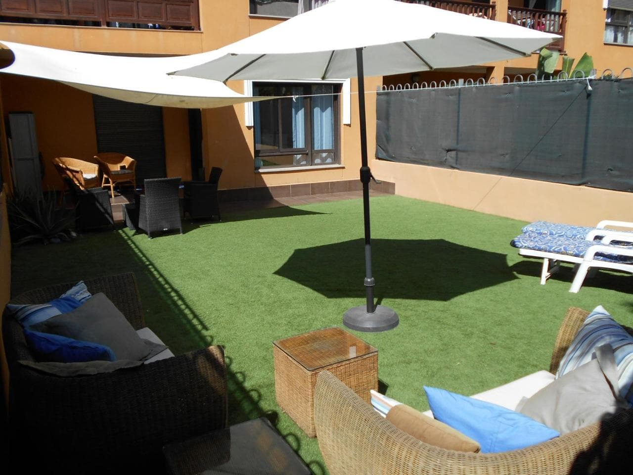 Spacious Apartment with Large Private Garden in Palm Mar