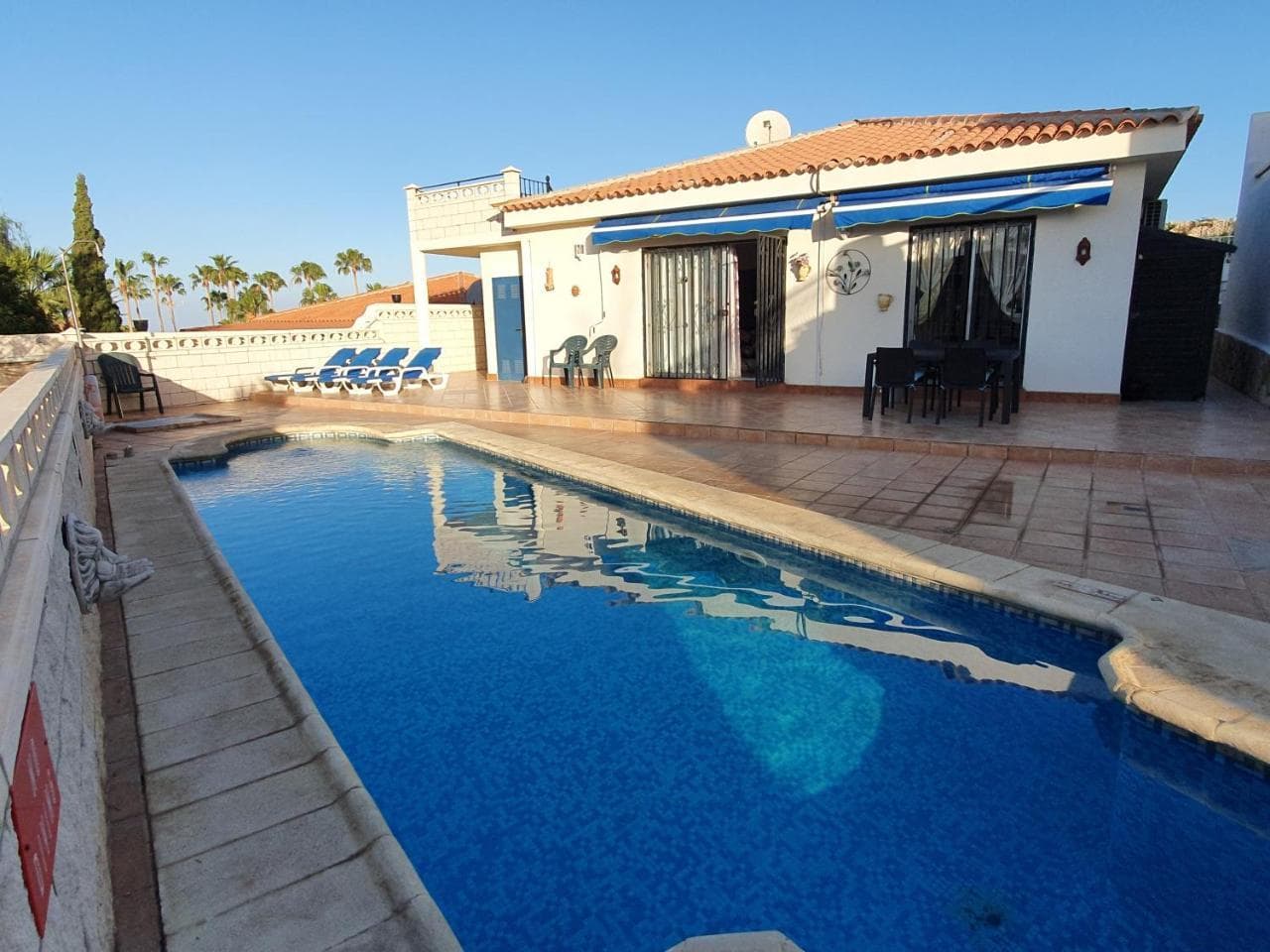 3 Bedroom Villa in Callao Salvaje with Private Heated Pool