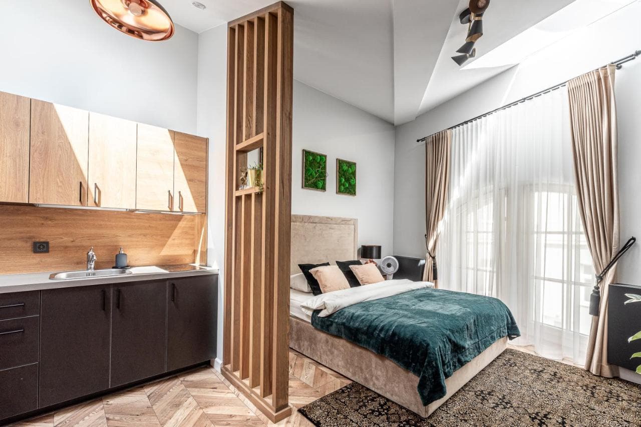 Sun Lighted Cathedral Square Studio