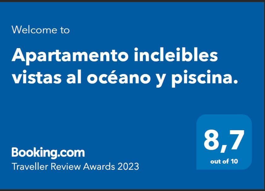 Apartamento Incleibles Vistas Al Oceano Y Piscina.