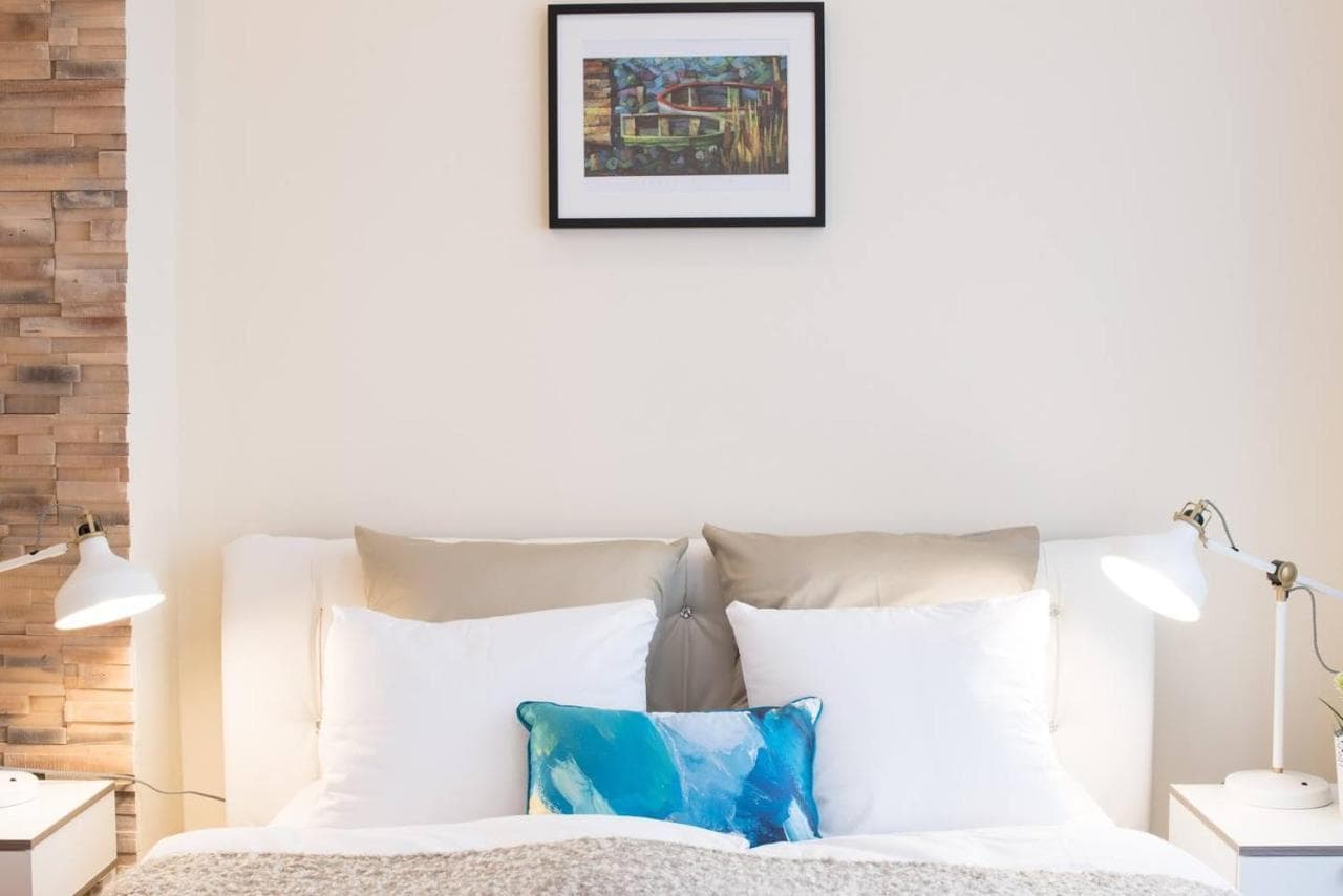 Ultra Central Large Home with AC And Balcony