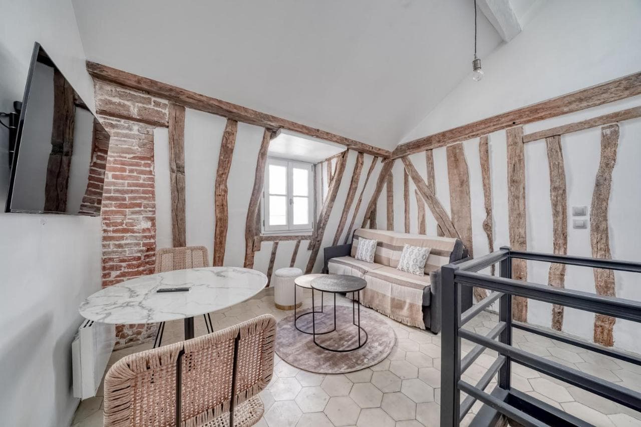 Amazing Historical Parisien Loft Next To Louvre Area !
