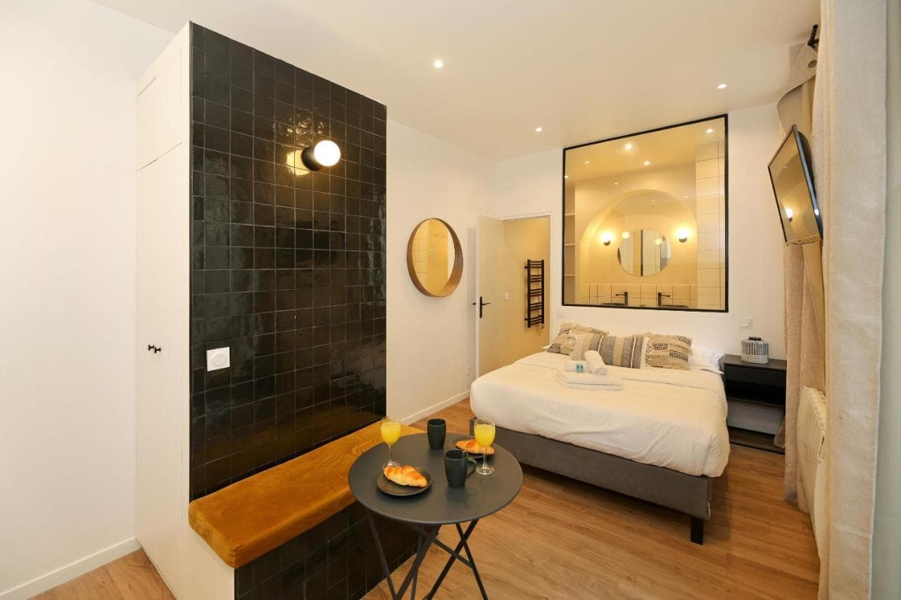 Studio Fonctionnel Tout Equipe Proche Metro - 2p