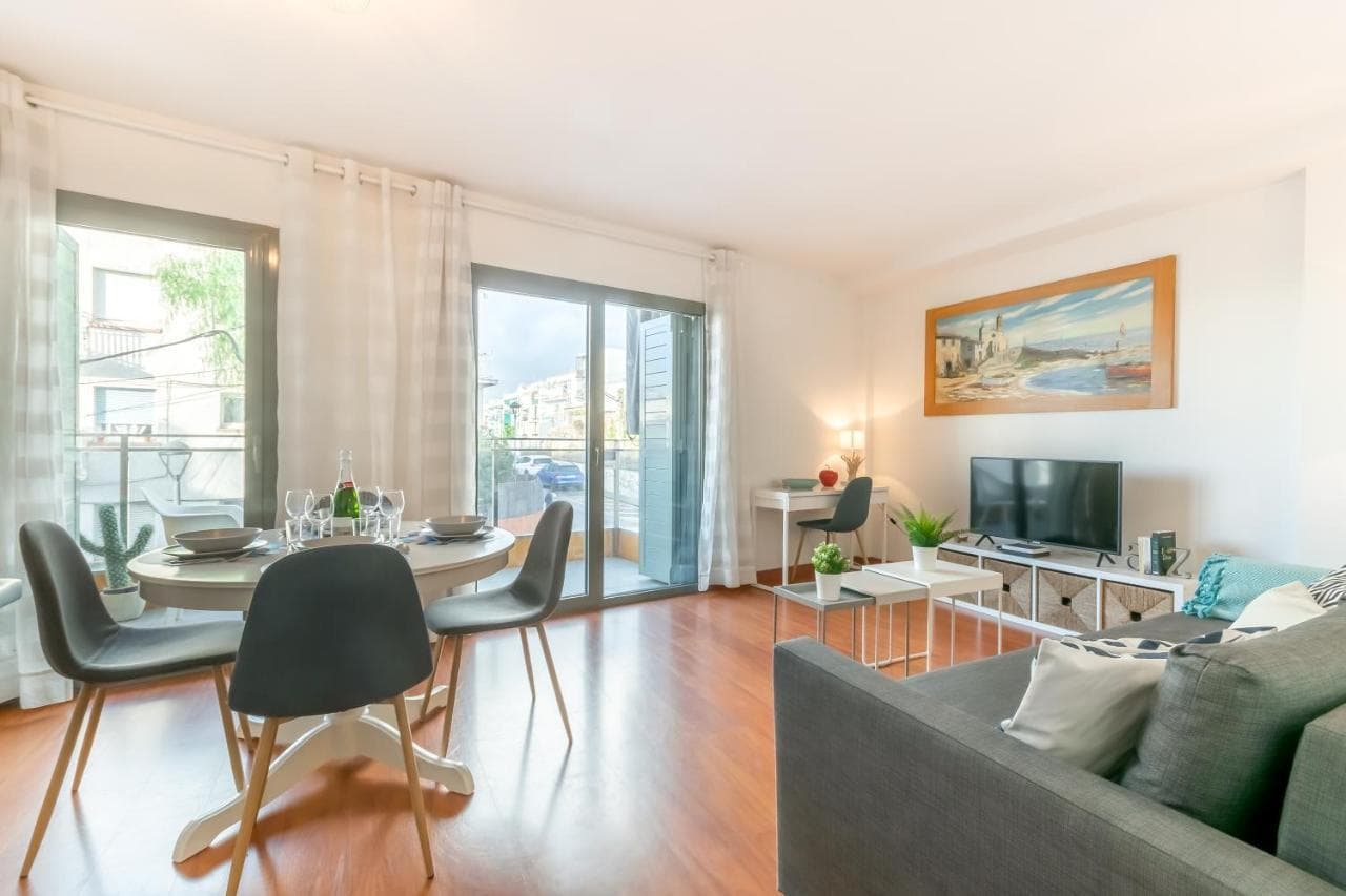 Sant Sebastia Moderno Apartamento a 100 Metros de la Playa