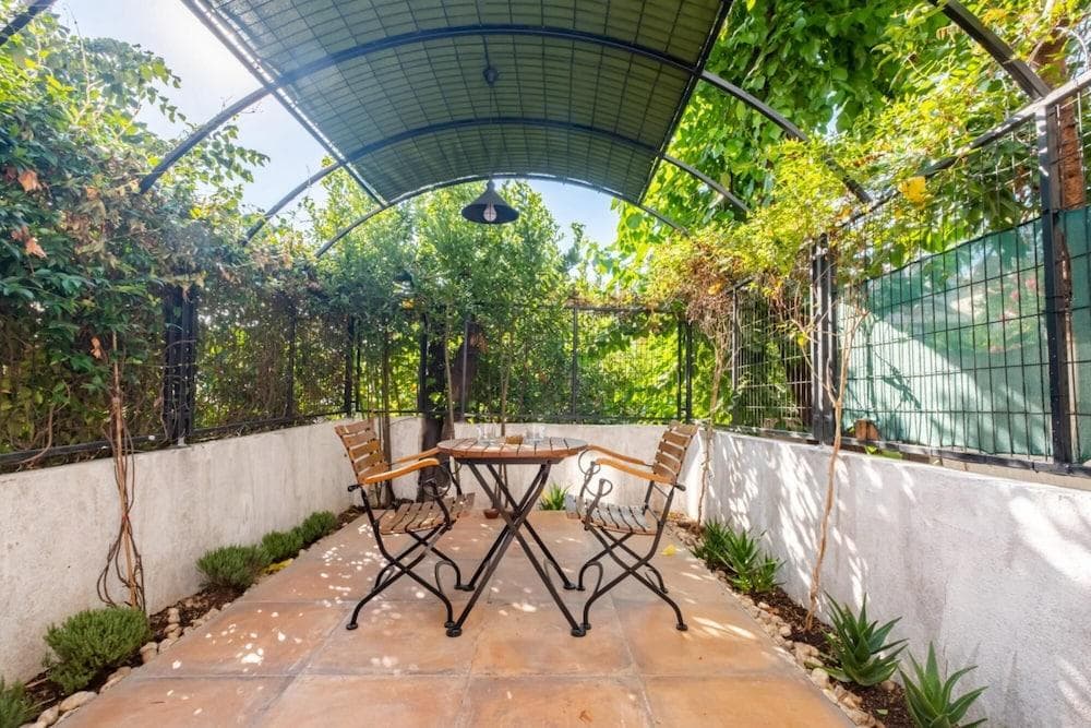 Flat with Backyard Near Taksim Square in Sisli