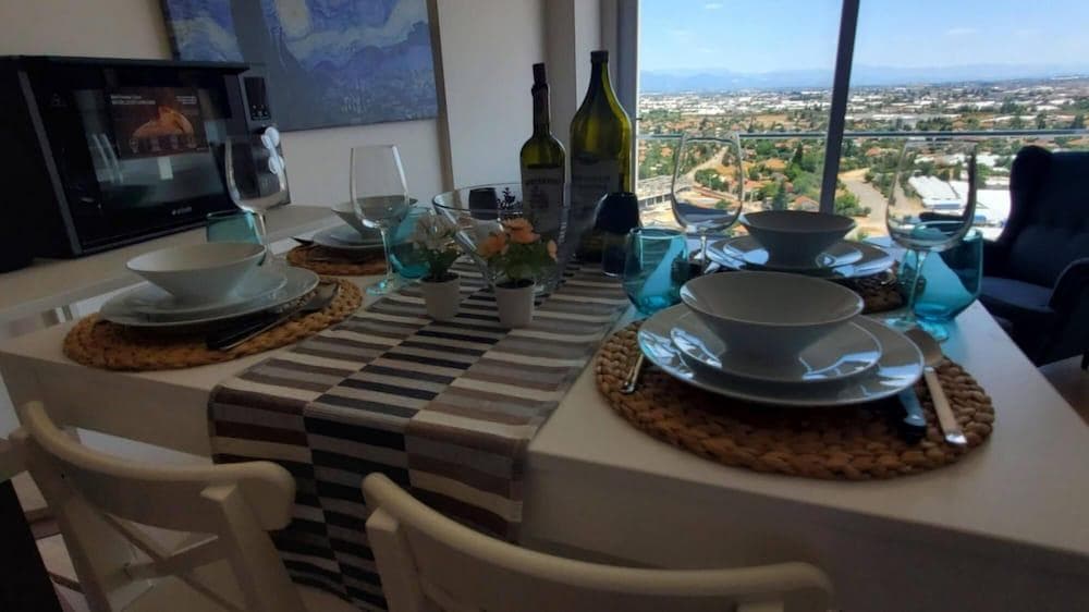 Pleasant Flat with Shared Pool in Kepez