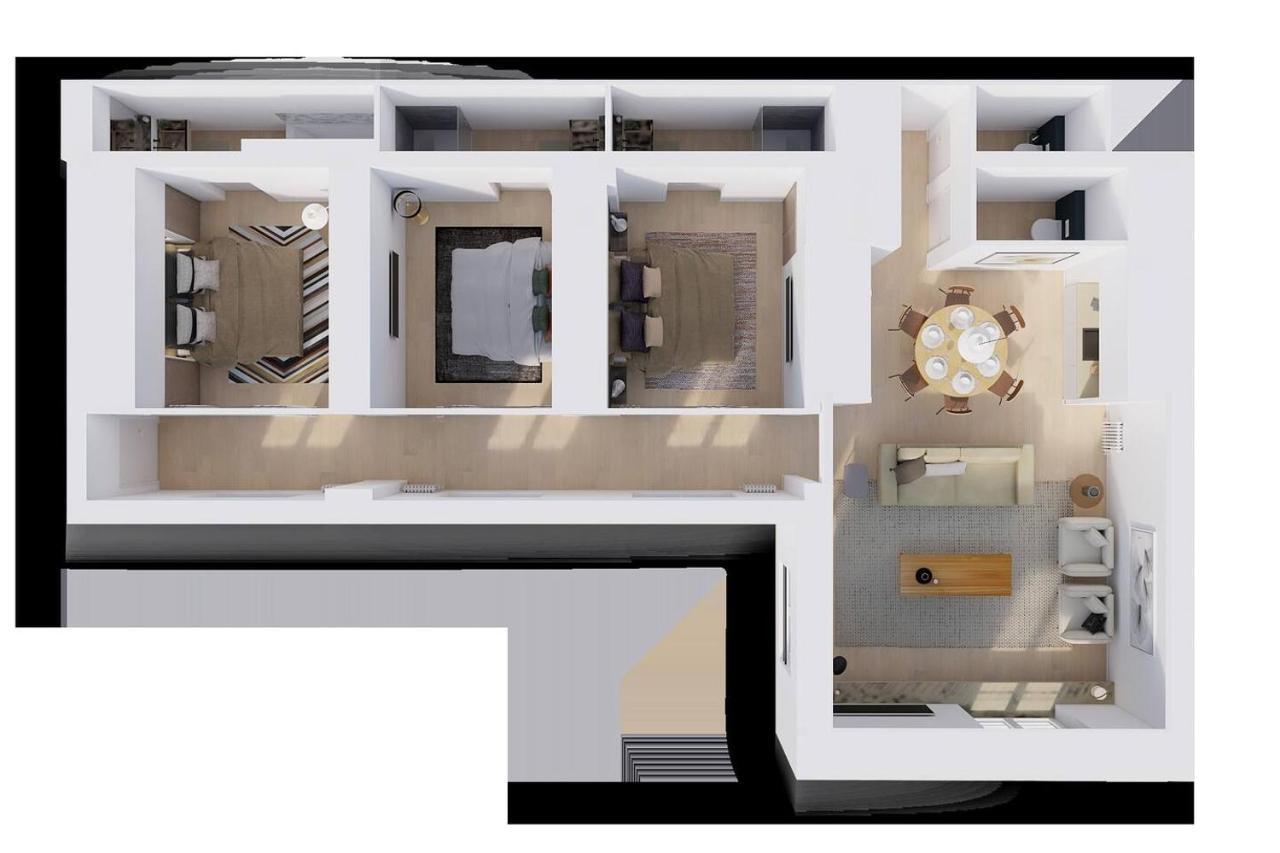 Modern Apt 3bdr/3bth - Louvre Museum/Tuileries (Adults Only) 2