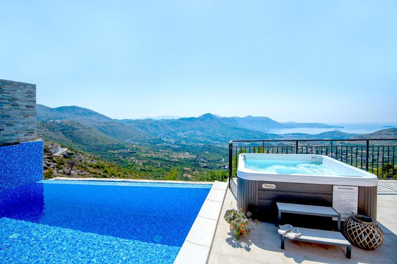 Luxury Villa Rock with Pool And Jacuzzi Near Dubrovnik 1