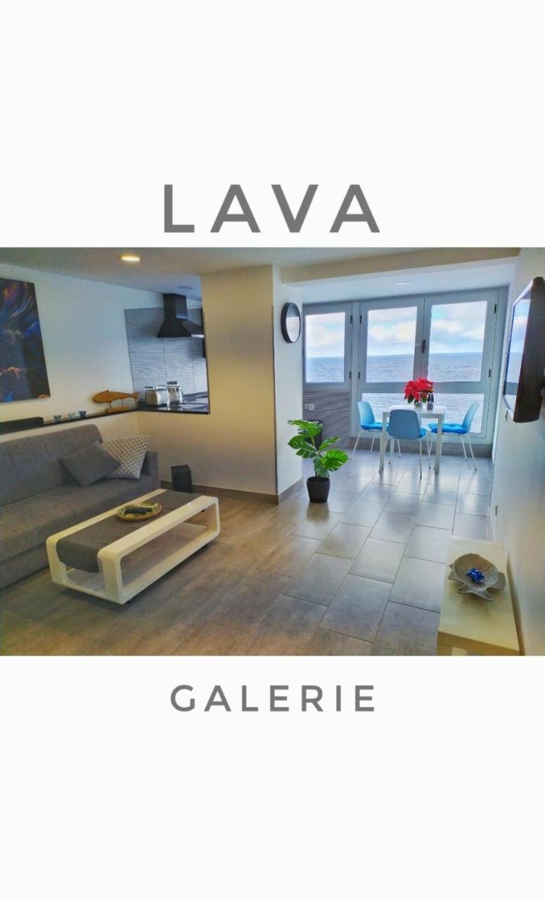 Lavagalerie Meeresblick 1 Reihe