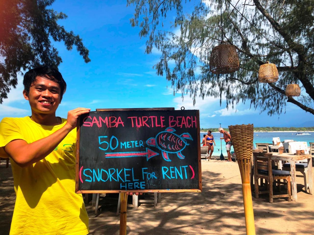 Samba Villas Beachfront View 2