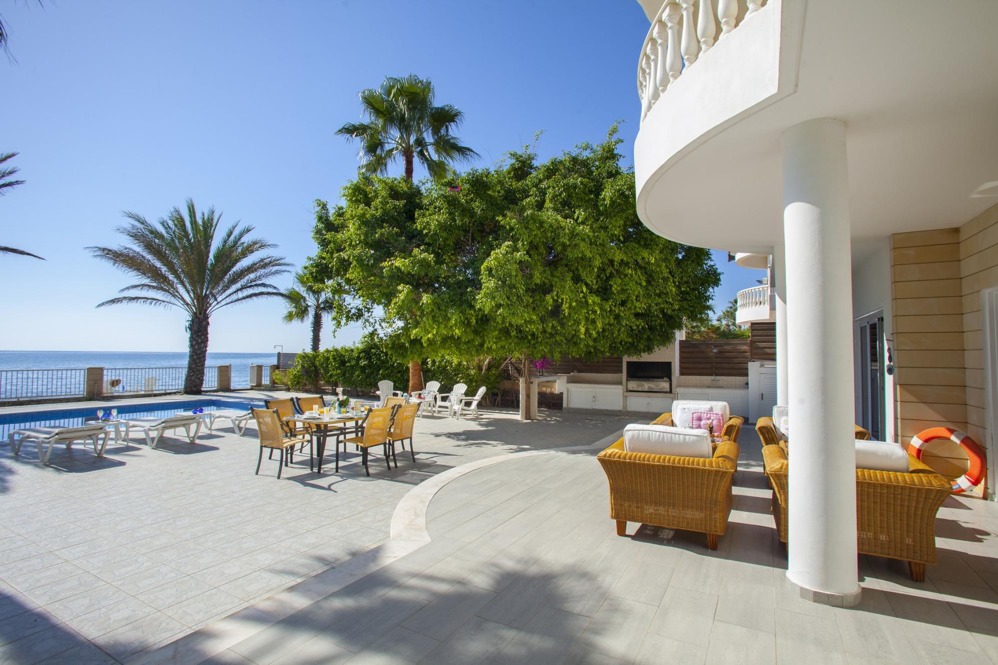 Meneou Sunset Beachfront Villa 1