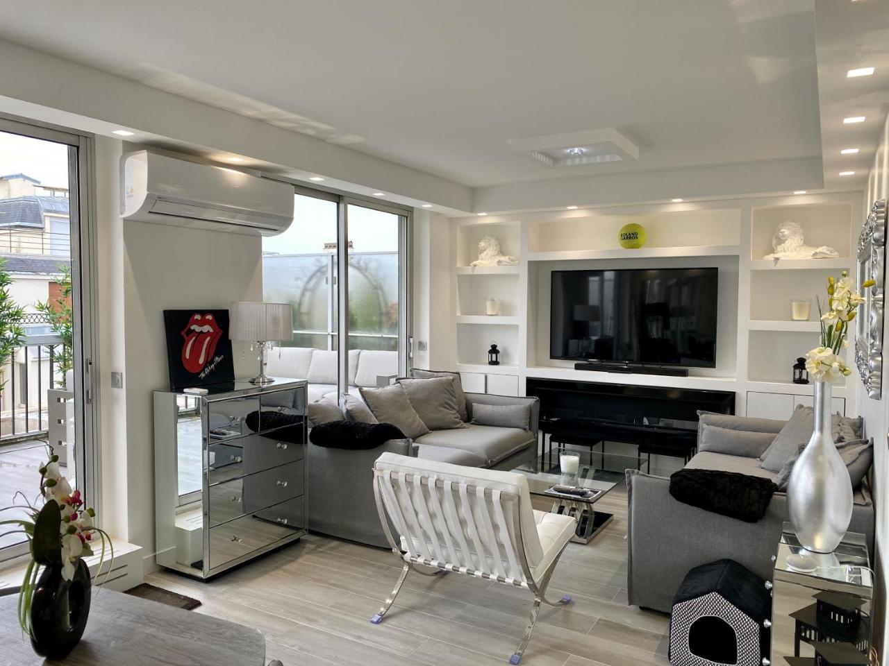 Sublime Appartement Terrasse Vue Tour Eiffel & Arc de Triomphe Paris 16e 2