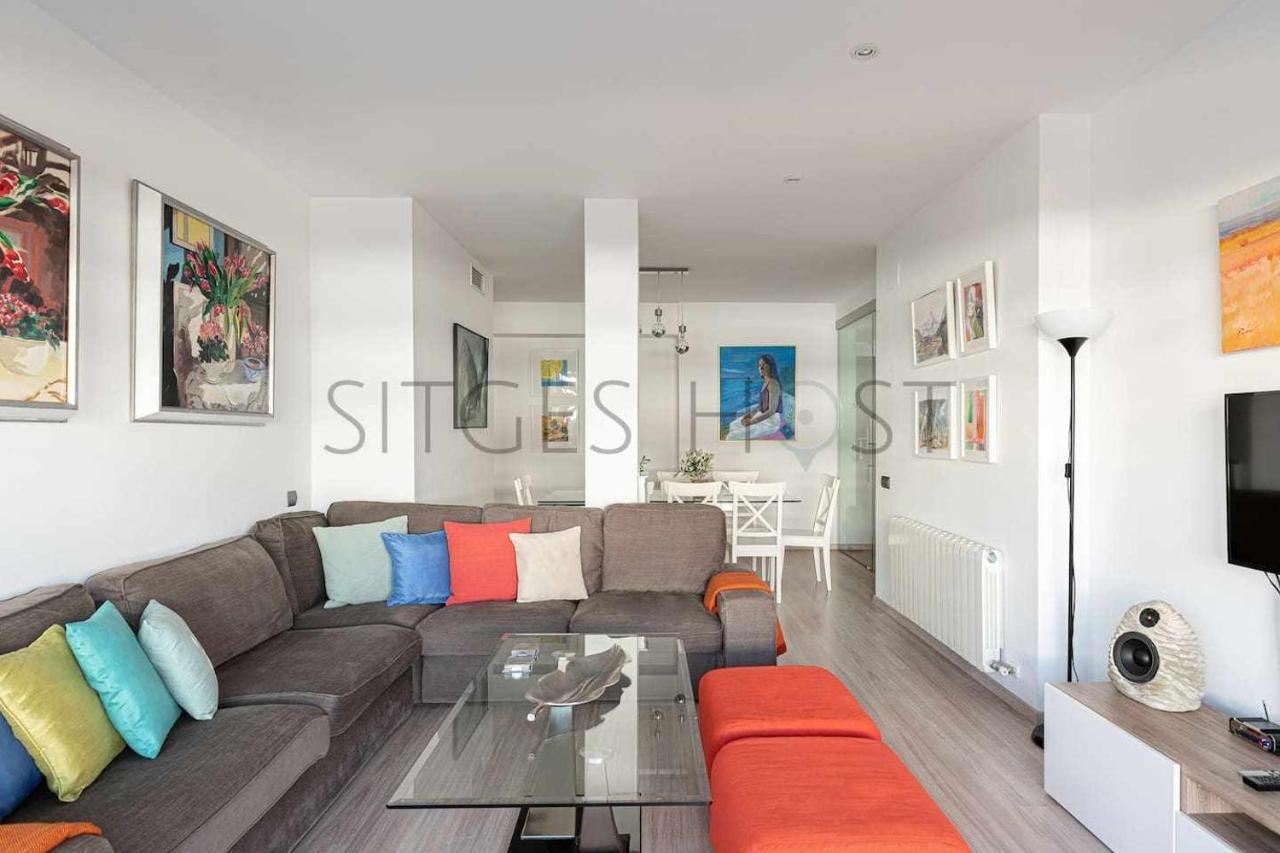 Sitges Port Con Piscina a 5 Minutos de la Playa 1