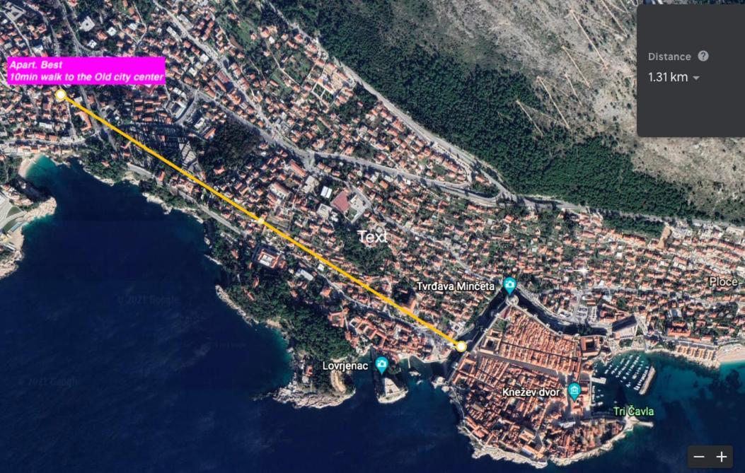 Spacious 4 Bedroom Dubrovnik Apartment 1