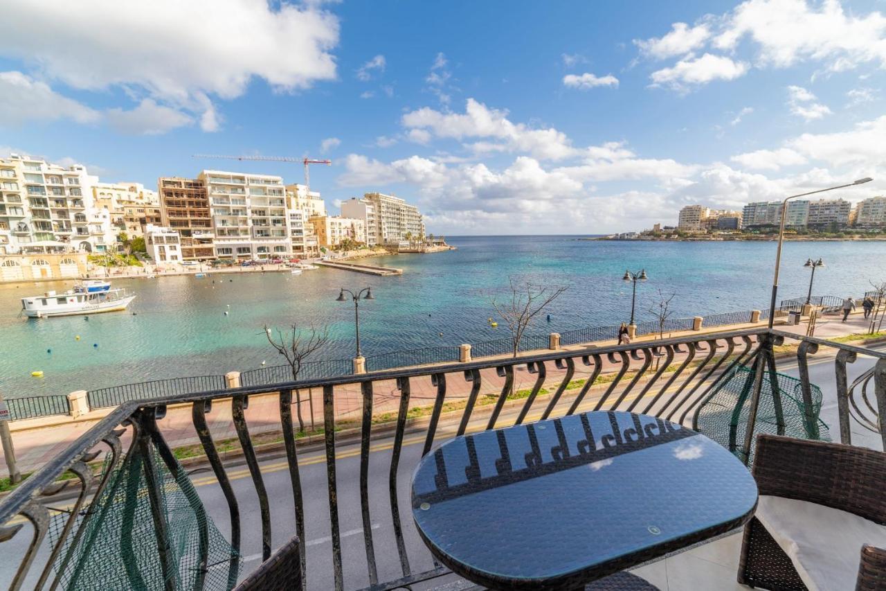Superb Views of Spinola Bay in Heart of Stjulians-Hosted by Sweetstay 1