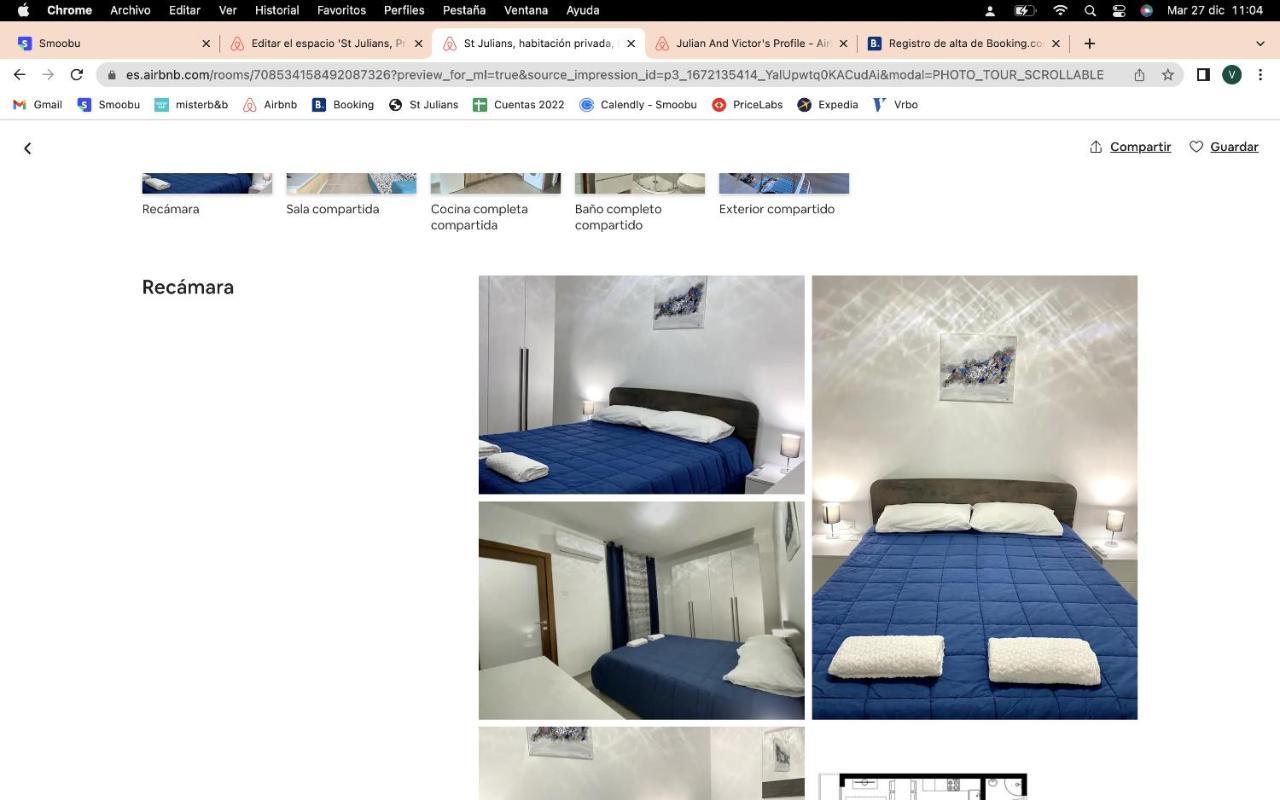 F1 2 St Julians, Private Room, Bathroom & Living Shared 1