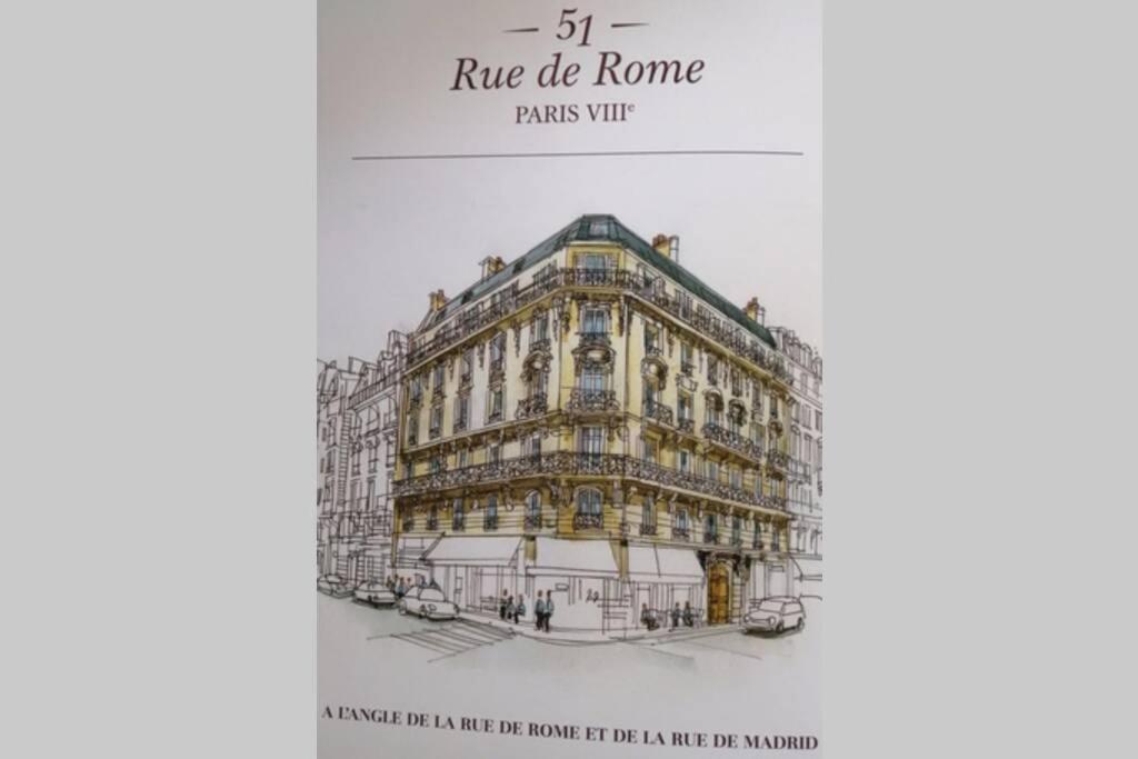 Haussmannien Moderne 2 Pieces Quartier Europe du 8eme