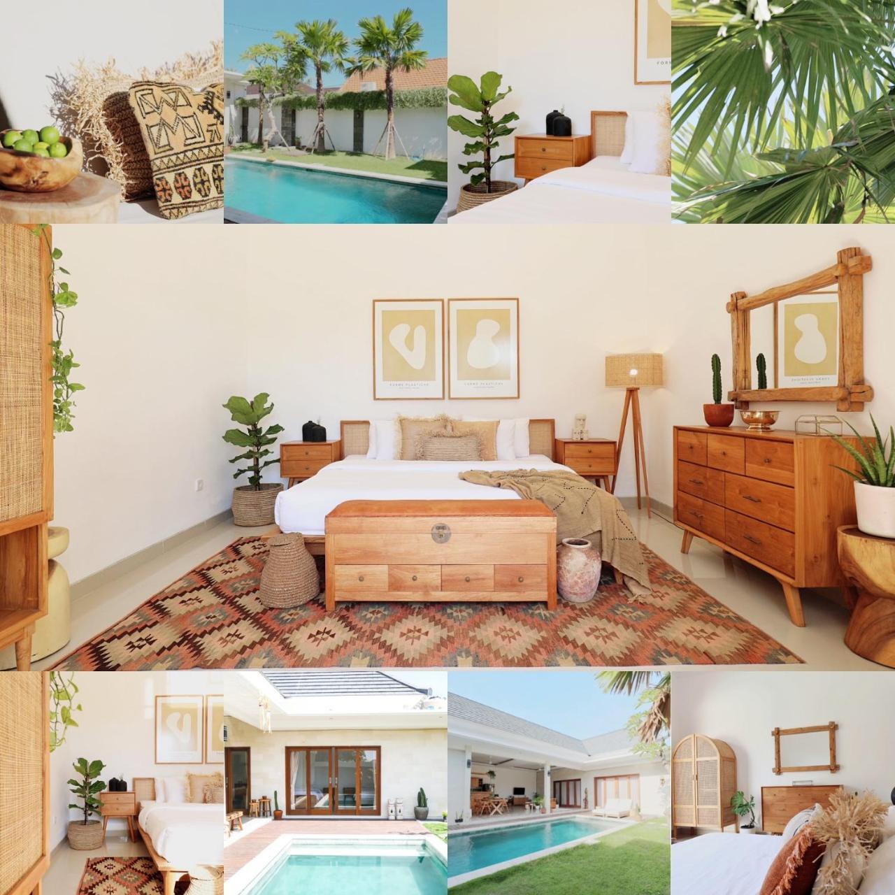 Beautiful Tropical-Boho 3br Villa, Berawa Canggu, Bali