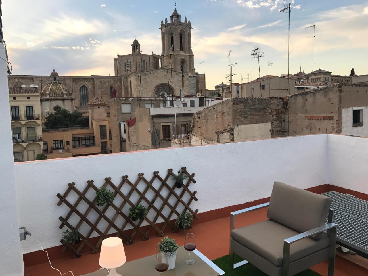 Apartamento 1º Con Chill-Out Frente a la Catedral