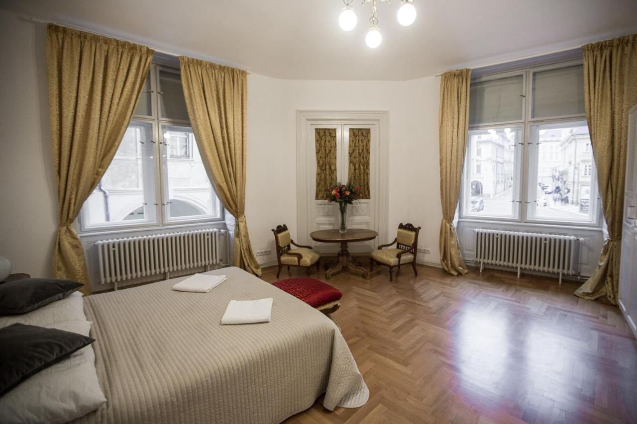 Royal Apartment by Charles Bridge View of Saint Nicholas Church