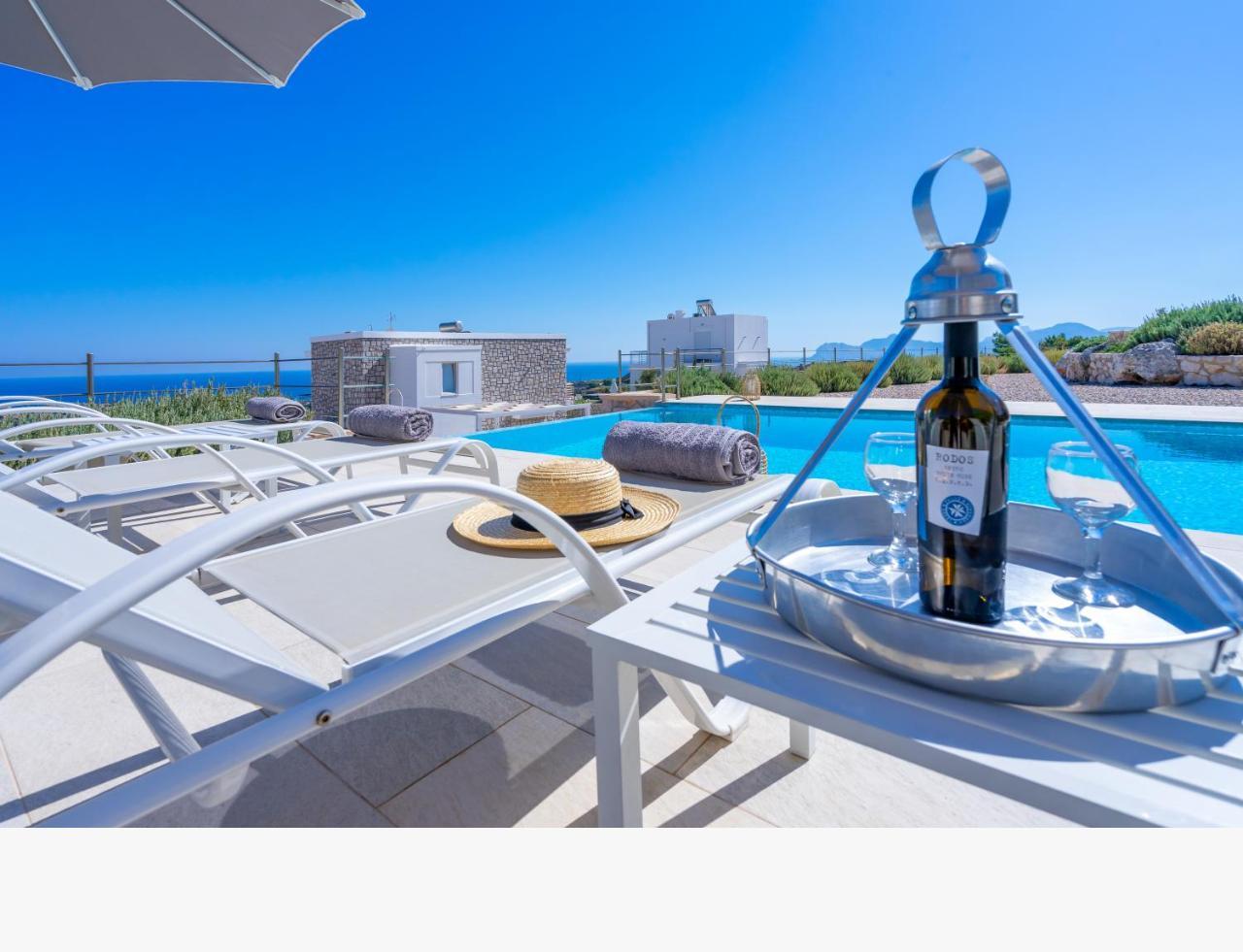 The Red Rock Villa Afandou by Rhodes4vacation 2