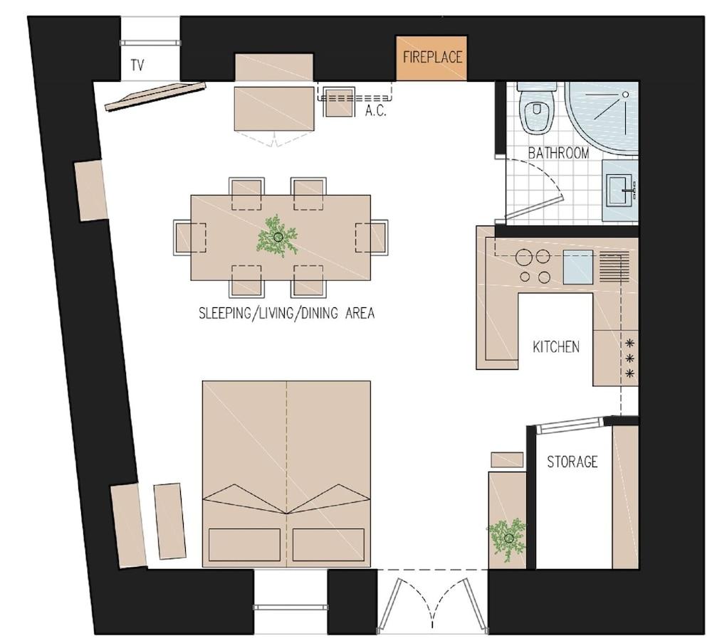 Studio Apartment Pupa 2