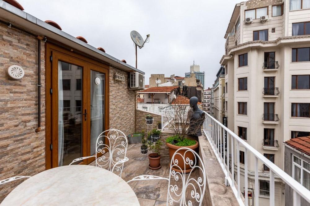 Splendid Flat with Terrace Near Istiklal Street 1