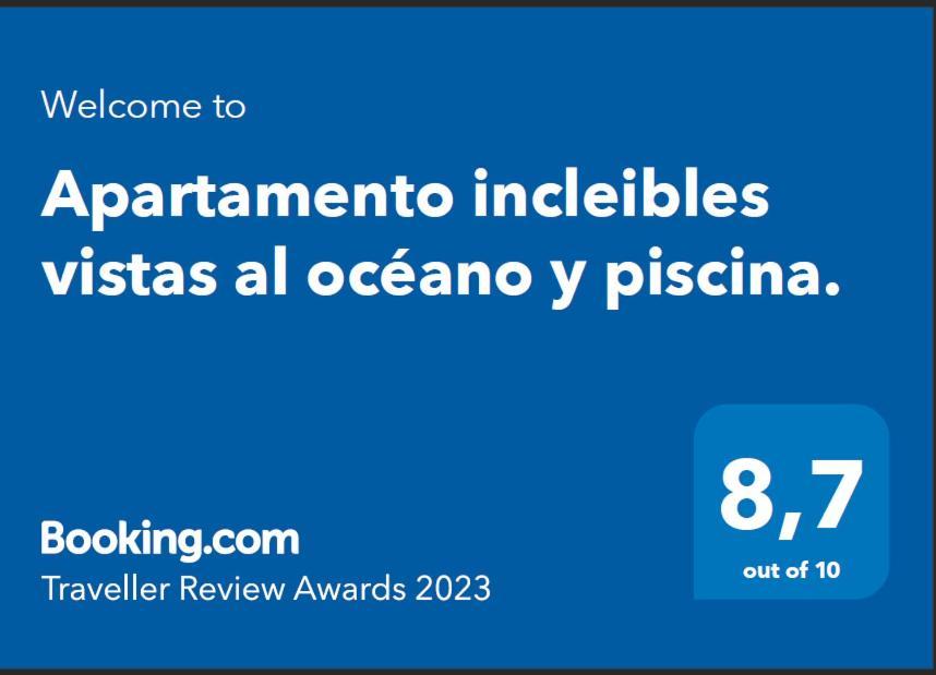Apartamento Incleibles Vistas Al Oceano Y Piscina.