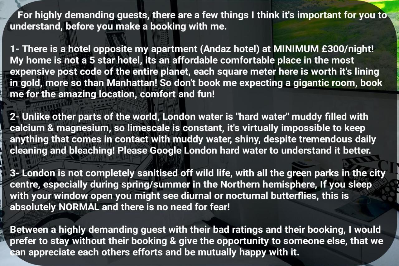 Gorgeous Flata Central London Liverpool St Station (Adults Only) 1