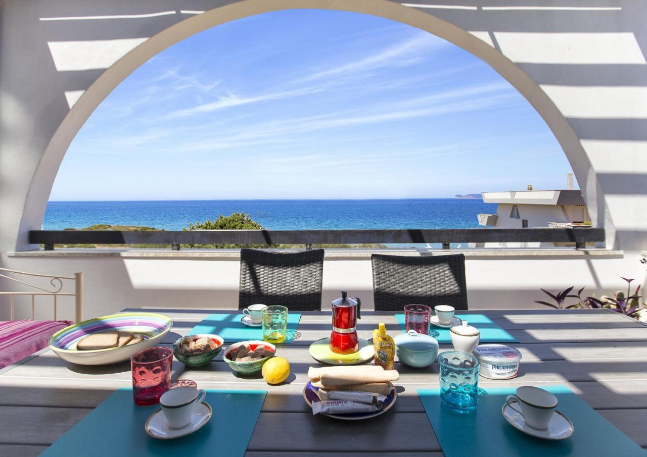 Alghero Appartamento Nereidi Sul Mare Attico Con Incredibile Vista E Verande Per 8 Persone