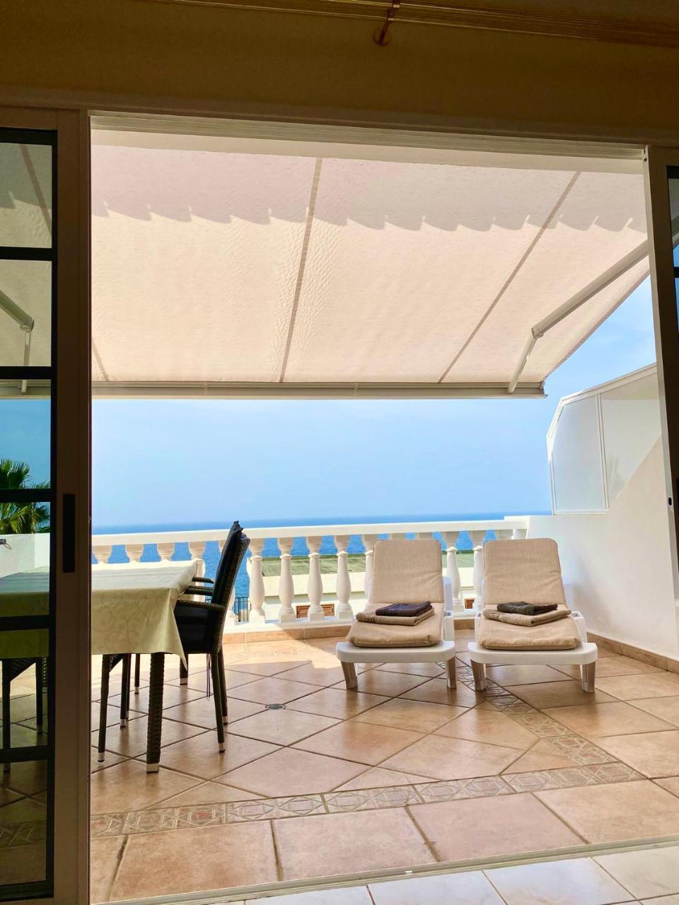 Ocean Pearl, Luxurioses Haus, Meerblick, Große Sonnenterrasse, Teneriffa Sud, Los Gigantes, 600m Zum Strand, 200m Zum Ort, Ruhig 1