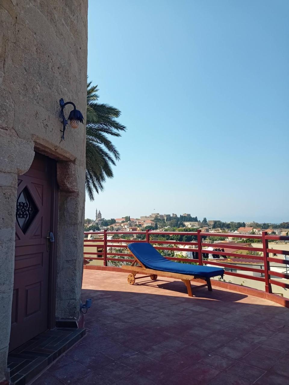 A Medieval Windmill Tower with Magnificent View