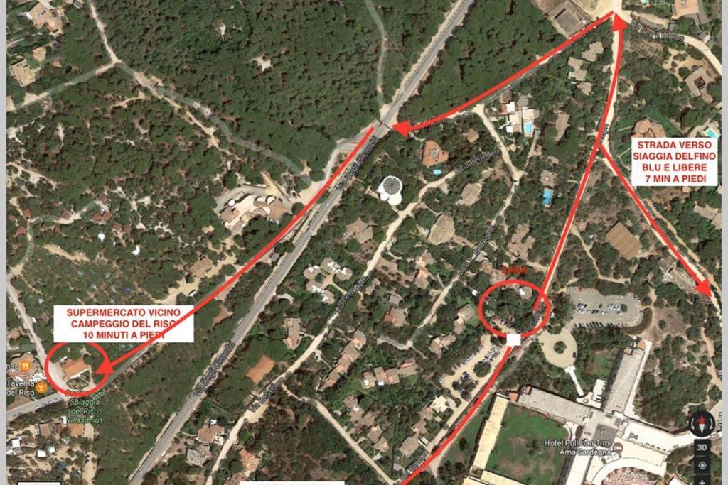 Villasimius Villa And Garden, 10 Min From Beach 1