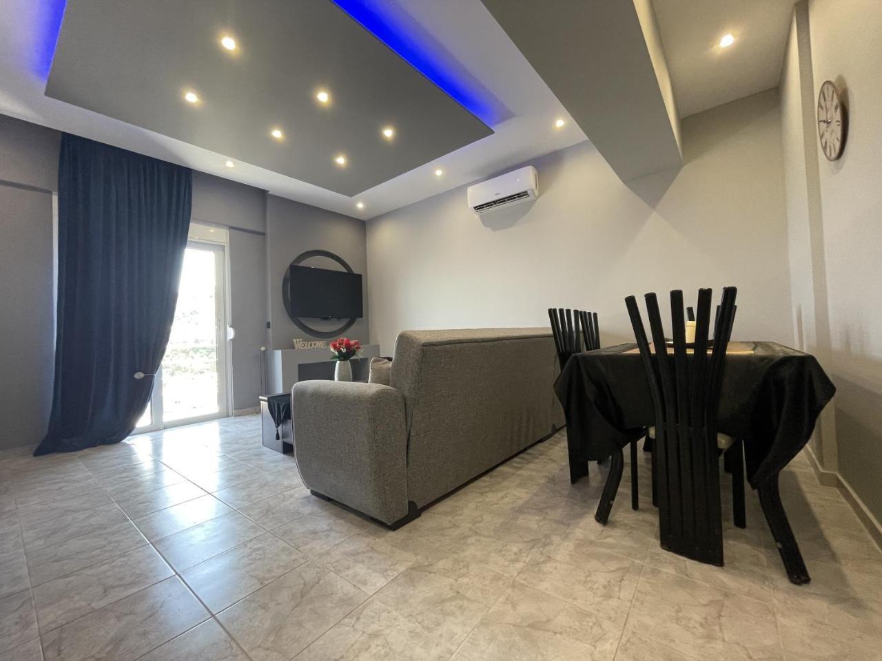 Katakos Zeus Deluxe Grey Apartment with Spectacular Sea & Mountain View