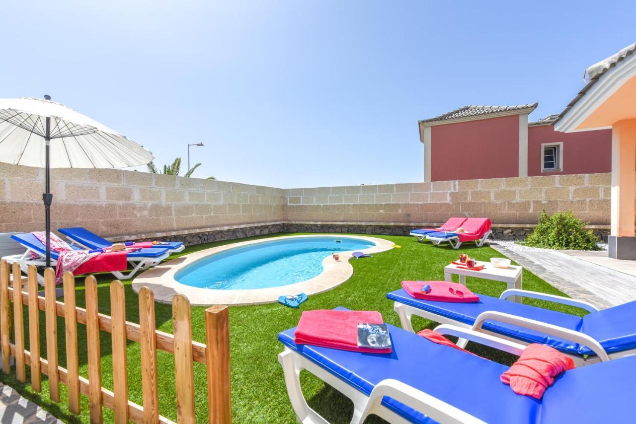 Villa Aloe Con Piscina Climatizada, Playa Fanabe, Costa Adeje