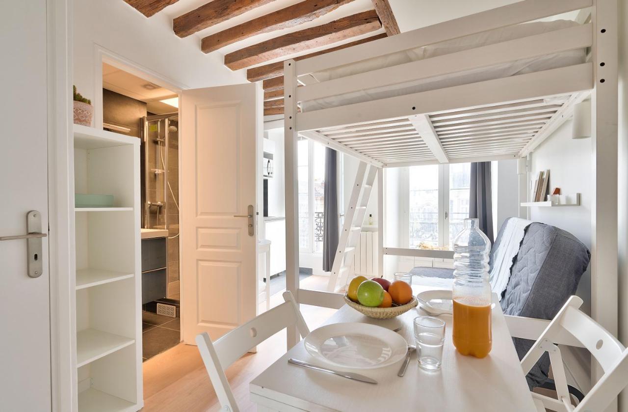 New Mezzanine Studio in the Heart of Paris (4f)
