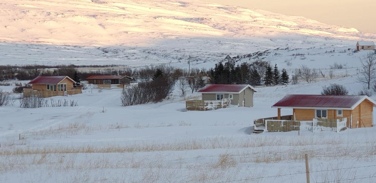 Hvammur 4 with Private Hot Tub (Fagurgali)