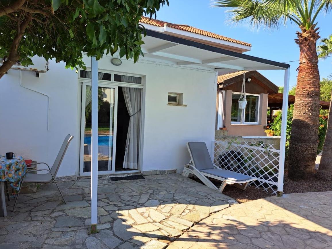 Mediterranean Poolside Garden Cottage 1